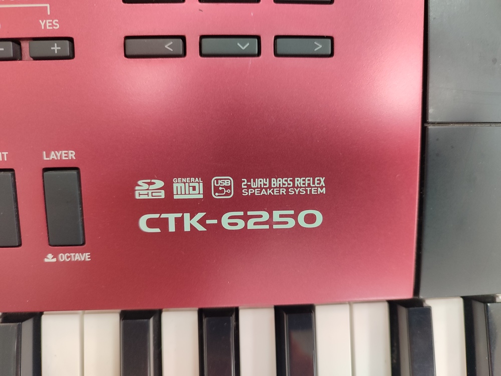 Синтезатор Casio ctk-6250