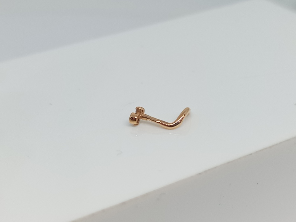 ПИРСИНГ С КАМНЯМИ (Au 585)