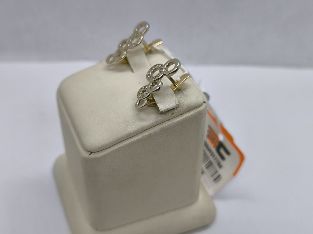 СЕРЬГИ С КАМНЯМИ (Au 585)