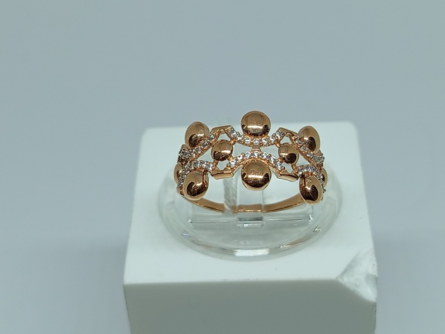 КОЛКМИ585 КОЛЬЦО С КАМНЯМИ (Au 585) КОЛКМИ585 КОЛЬЦО С КАМНЯМИ (Au 585)