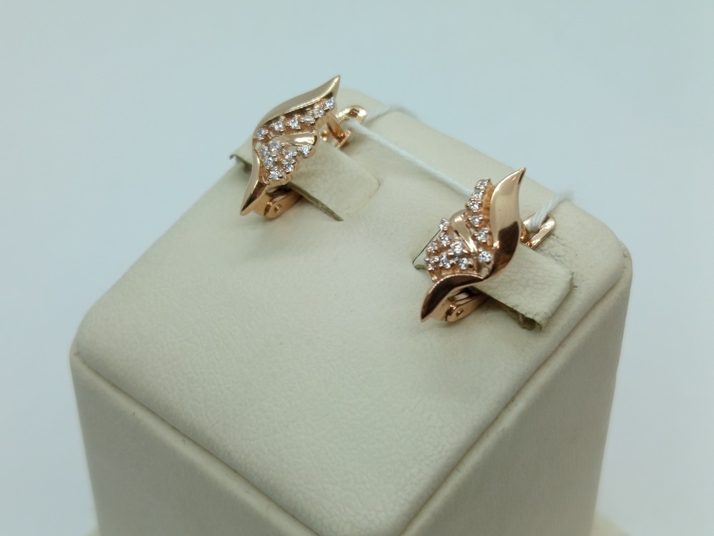 СКМИ585 СЕРЬГИ С КАМНЯМИ (Au 585) СКМИ585 СЕРЬГИ С КАМНЯМИ (Au 585)