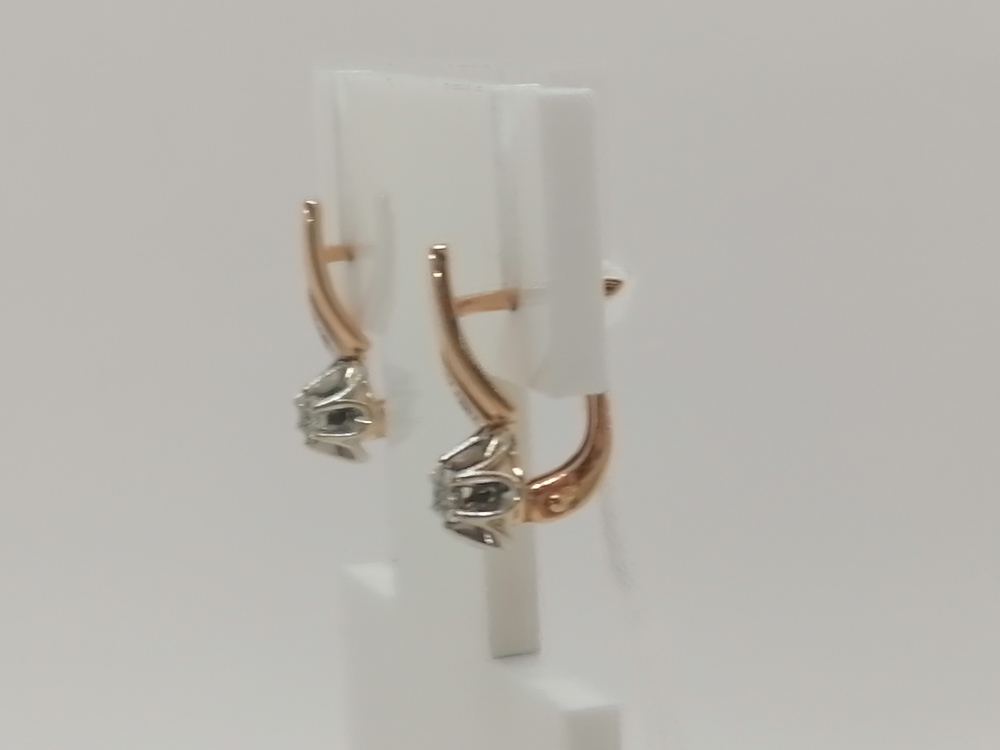 СЕРЬГИ БРИЛЛИАНТ (Au 585)