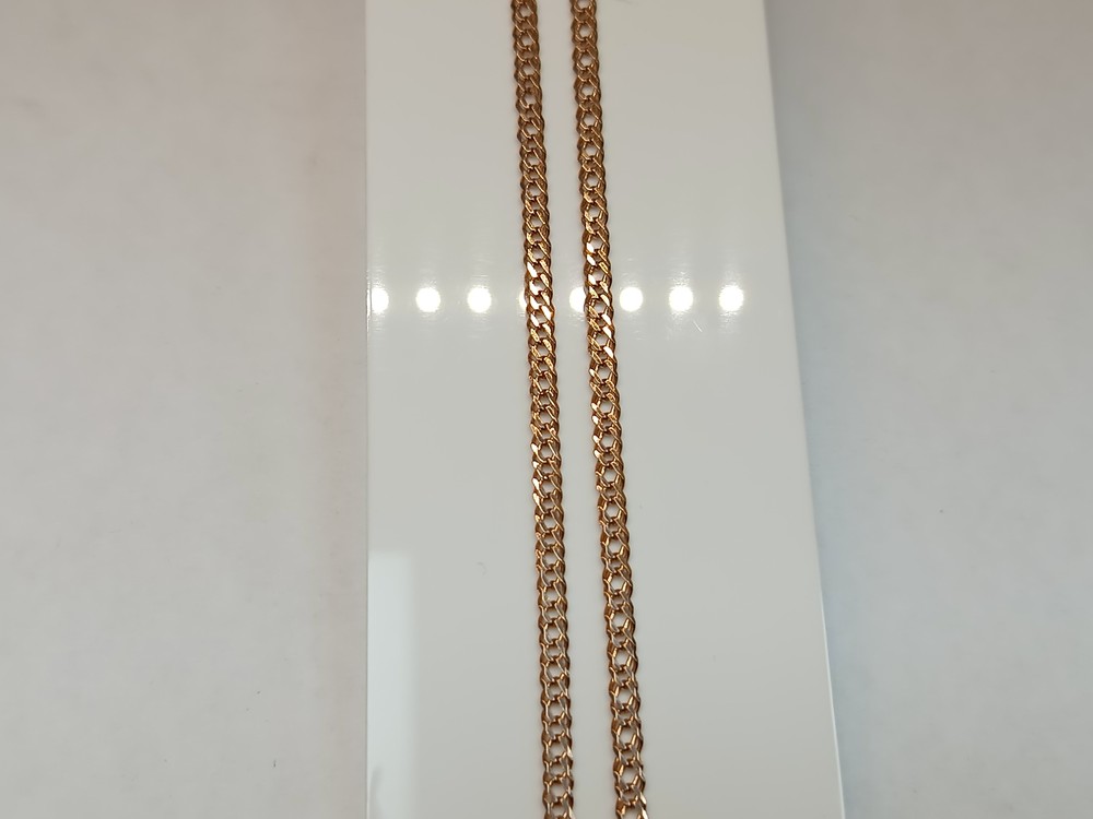 ЦЛР2585 ЦЕПЬ ПОЛНОВЕСНАЯ Ромб двойной (Au 585)