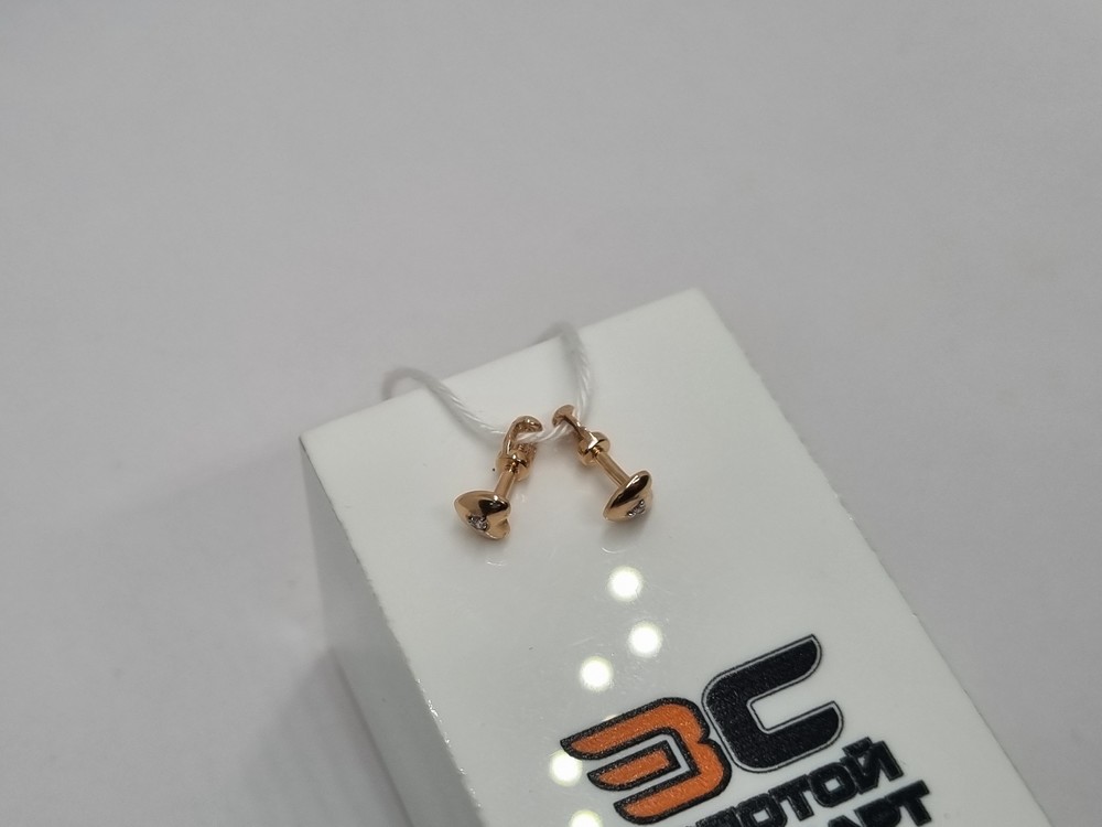 СЕРЬГИ ПУСЕТЫ (Au 585)