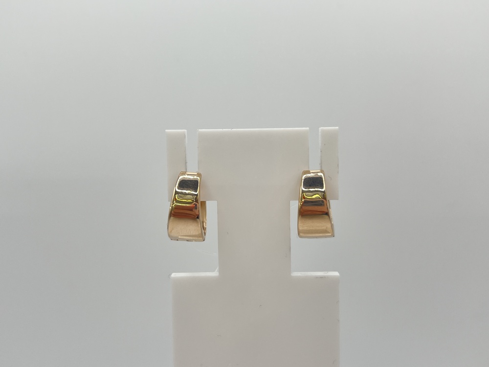 СЕРЬГИ БЕЗ КАМНЯ (Au 585)