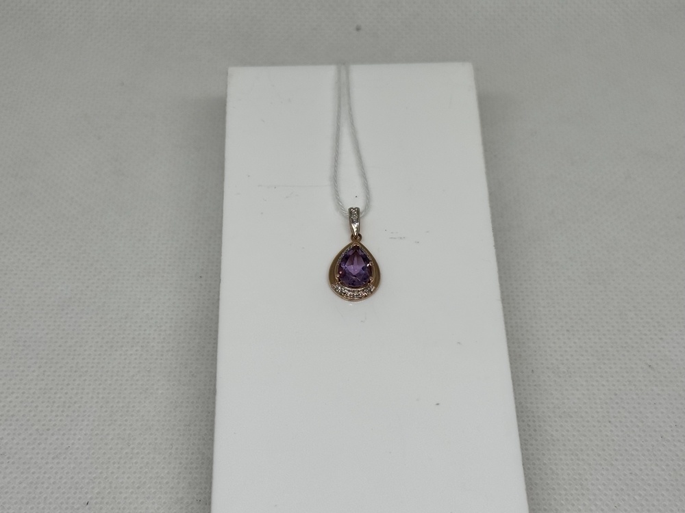 ПОДВЕСКА С КАМНЯМИ (Au 585)