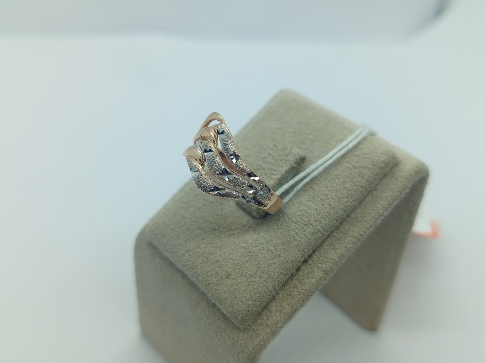 КОЛБКМ585 КОЛЬЦО БЕЗ КАМНЯ (Au 585)