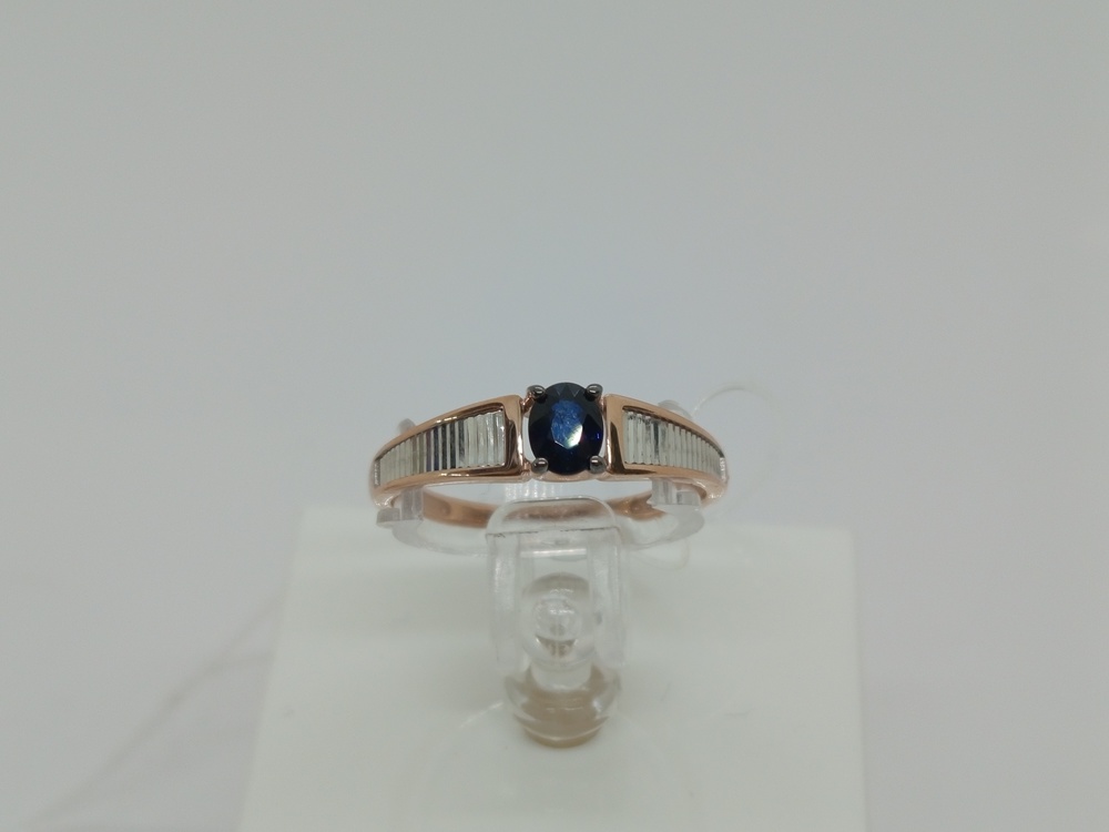 КОЛЬЦО САПФИР (Au 585)