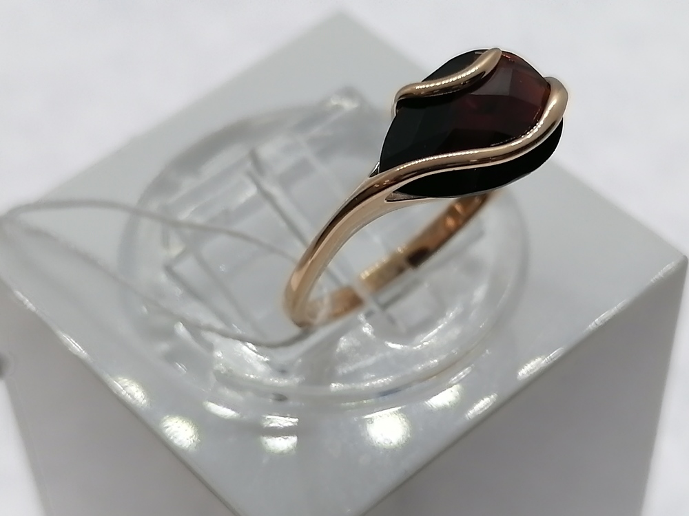 КОЛЬЦО С КАМНЕМ (Au 585)