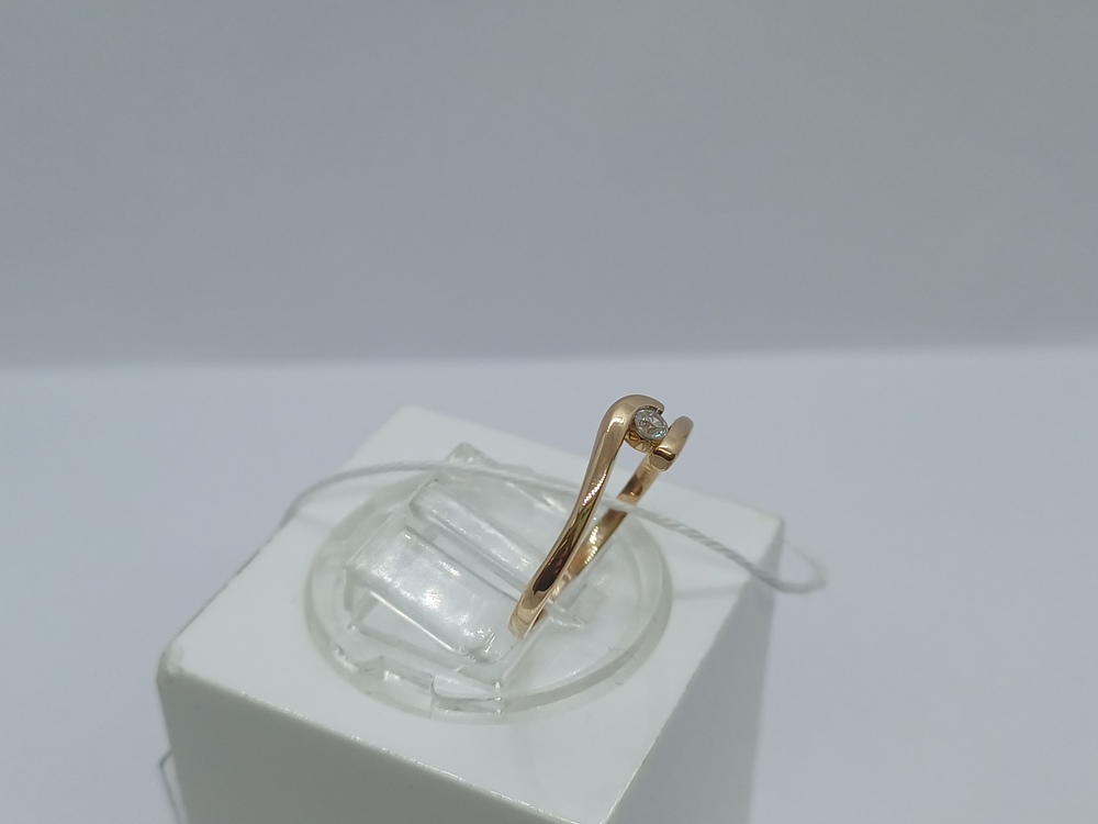 КОЛЬЦО БРИЛЛИАНТ Au 585