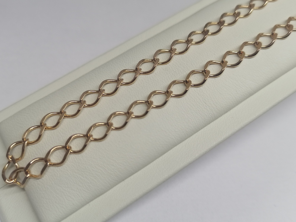 ЦЛР1585 ЦЕПЬ ПОЛНОВЕСНАЯ Ромб (Au 585)