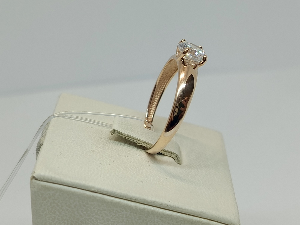 КОЛЬЦО С КАМНЕМ (Au 585)