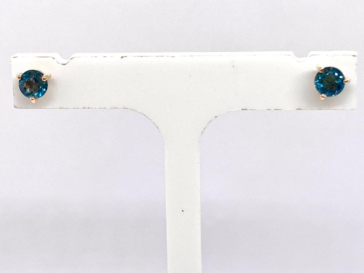 51-322-01692-3 СЕРЬГИ ПУСЕТЫ с камнем (Au 585)