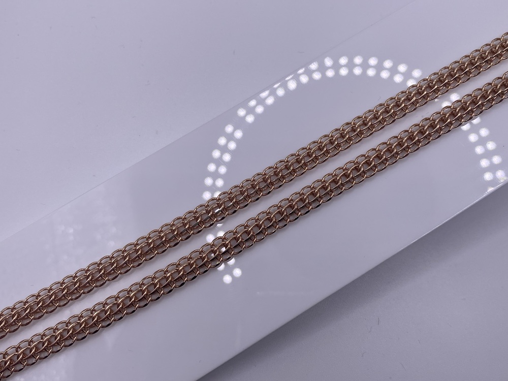 ЦЛИТ585 ЦЕПЬ ПОЛНОВЕСНАЯ Итальянка (Au 585)