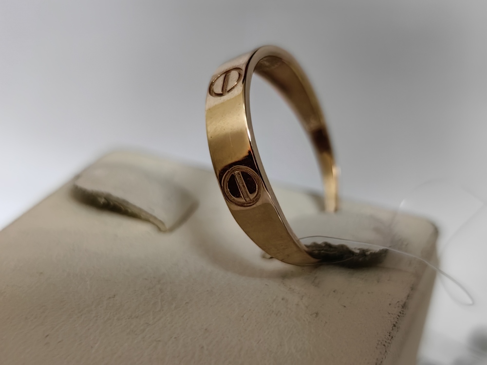 КОЛЬЦО БЕЗ КАМНЯ (Au 585)