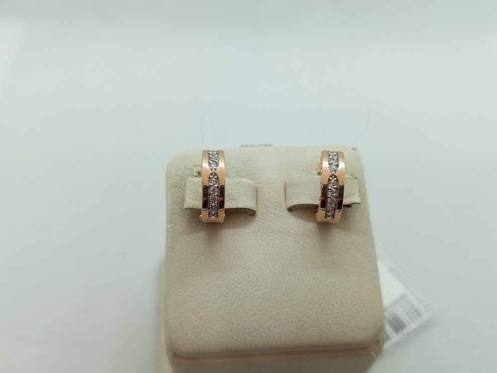 СЕРЬГИ С КАМНЯМИ (Au 585)