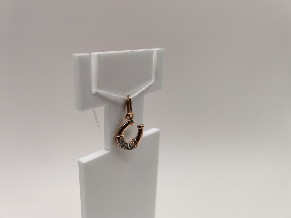 ПОДКМИ585 ПОДВЕСКА С КАМНЯМИ (Au 585)