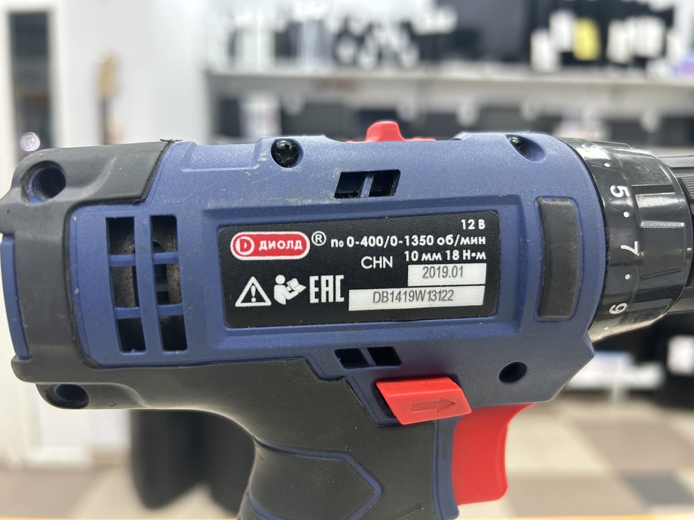 Шуруповерт Диолд ДЭА-12ЛИ-07