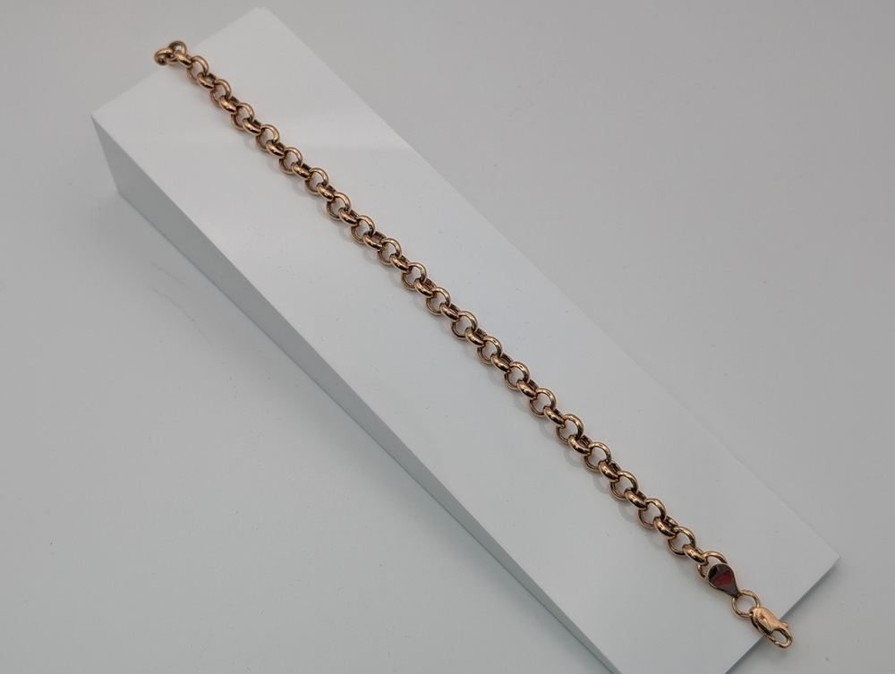 БРАСЛЕТ ПУСТОТЕЛЫЙ Шопард(бельцер) (Au 585)