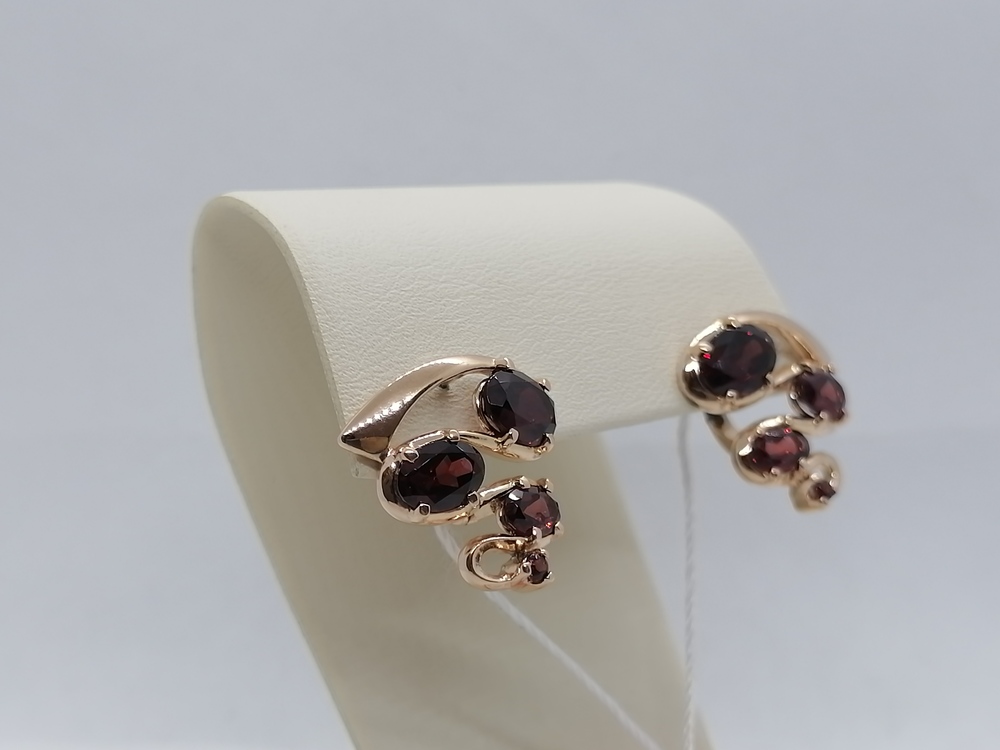 СЕРЬГИ С КАМНЯМИ (Au 585)