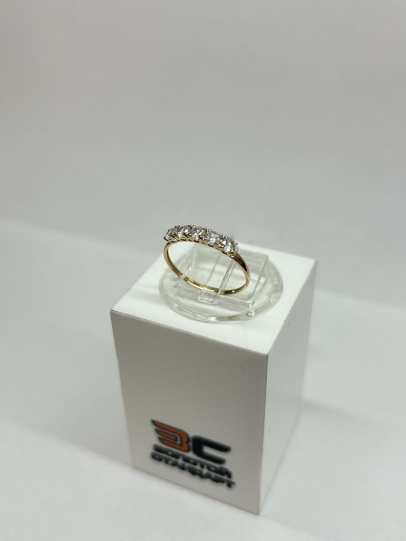 КОЛКМИ585 КОЛЬЦО С КАМНЯМИ (Au 585)