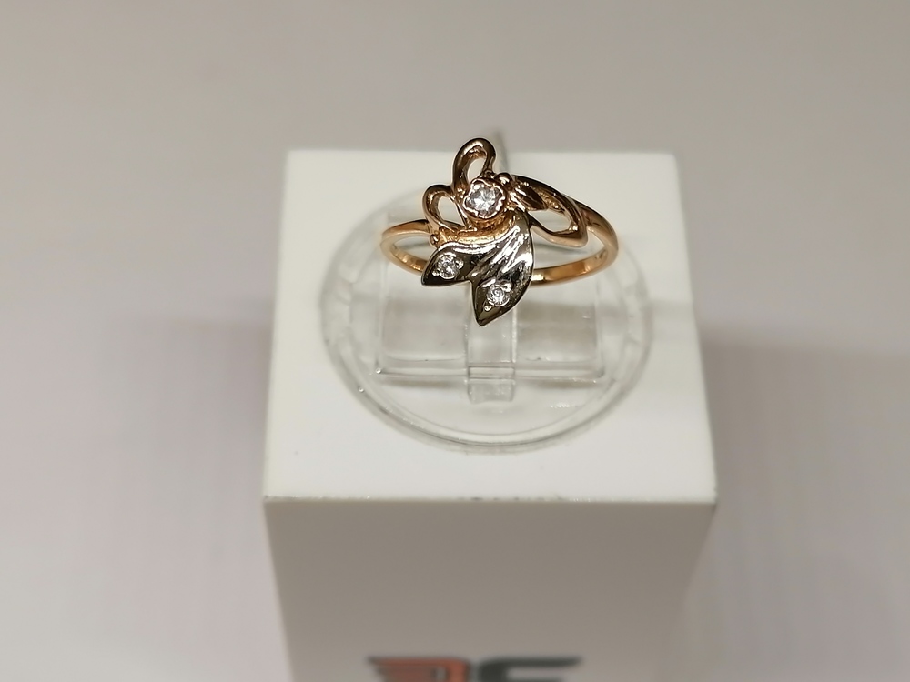КОЛКМИ585 КОЛЬЦО С КАМНЯМИ (Au 585)