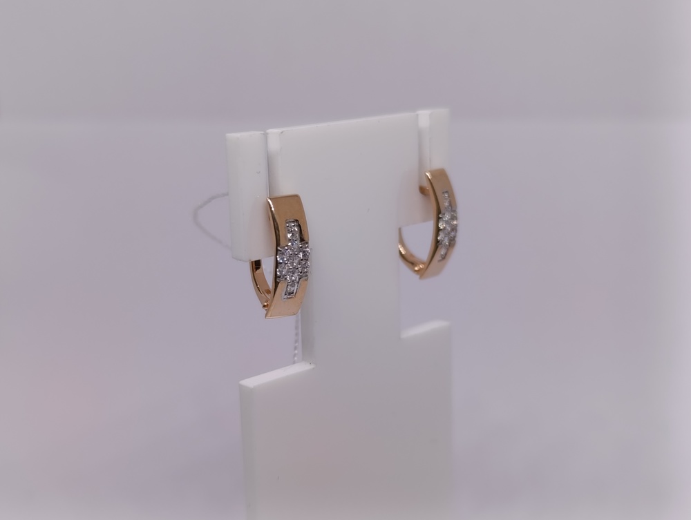 СЕРЬГИ С КАМНЯМИ (Au 585)