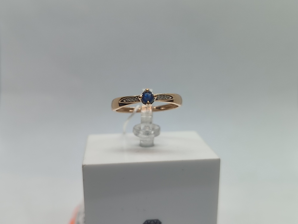 КОЛКМИ585 КОЛЬЦО С КАМНЯМИ (Au 585)