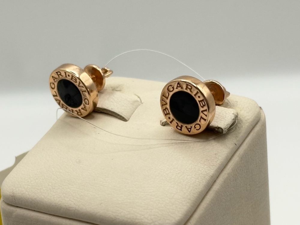 08-208097 СЕРЬГИ ЭМАЛЬ (Au 585)