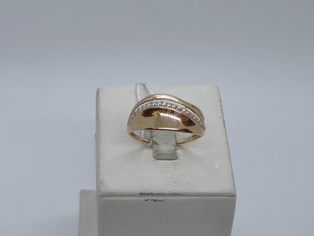 КОЛКМИ585 КОЛЬЦО С КАМНЯМИ (Au 585)