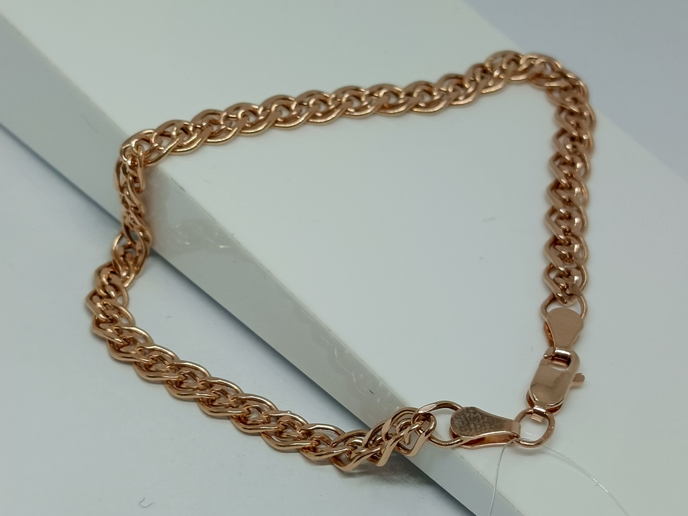 БРАСЛЕТ ПУСТОТЕЛЫЙ Нона (Au 585)