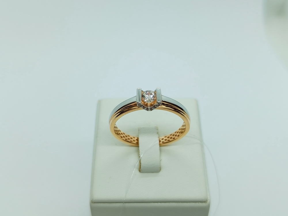 КОЛЬЦО С КАМНЕМ (Au 585)