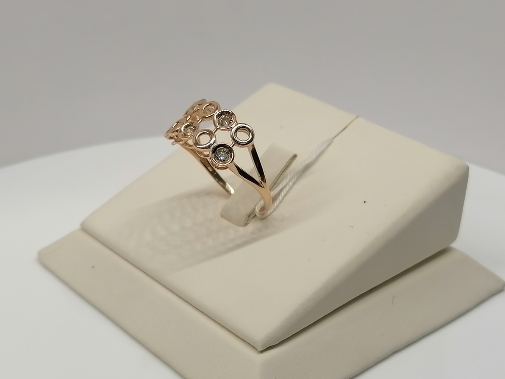 КОЛЬЦО БРИЛЛИАНТ Au 585