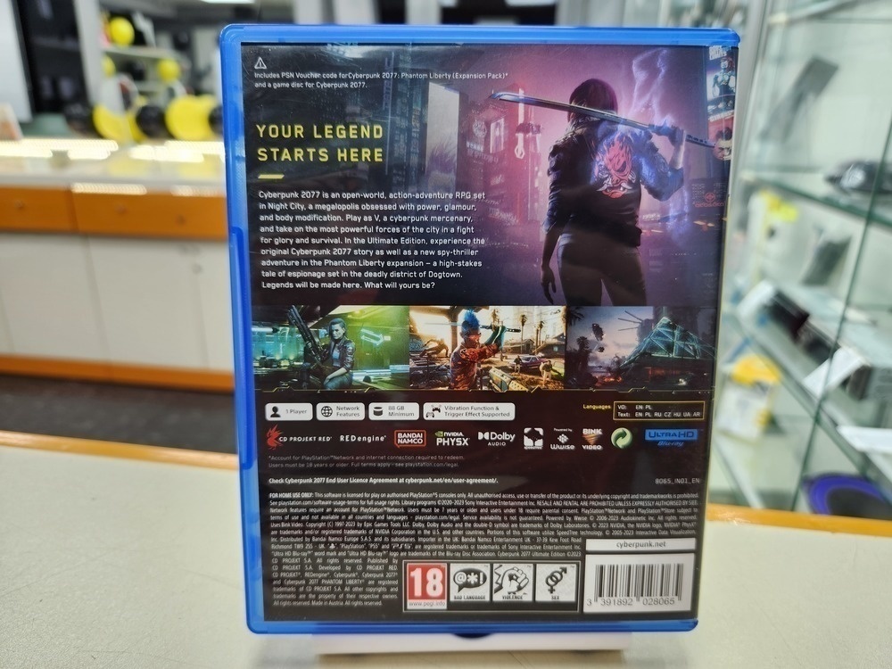 Игра Playstation 5 CyberPunk 2077