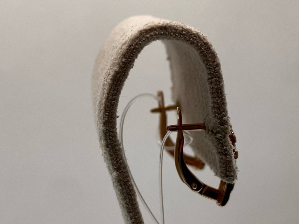 СЕРЬГИ С КАМНЯМИ (Au 585)