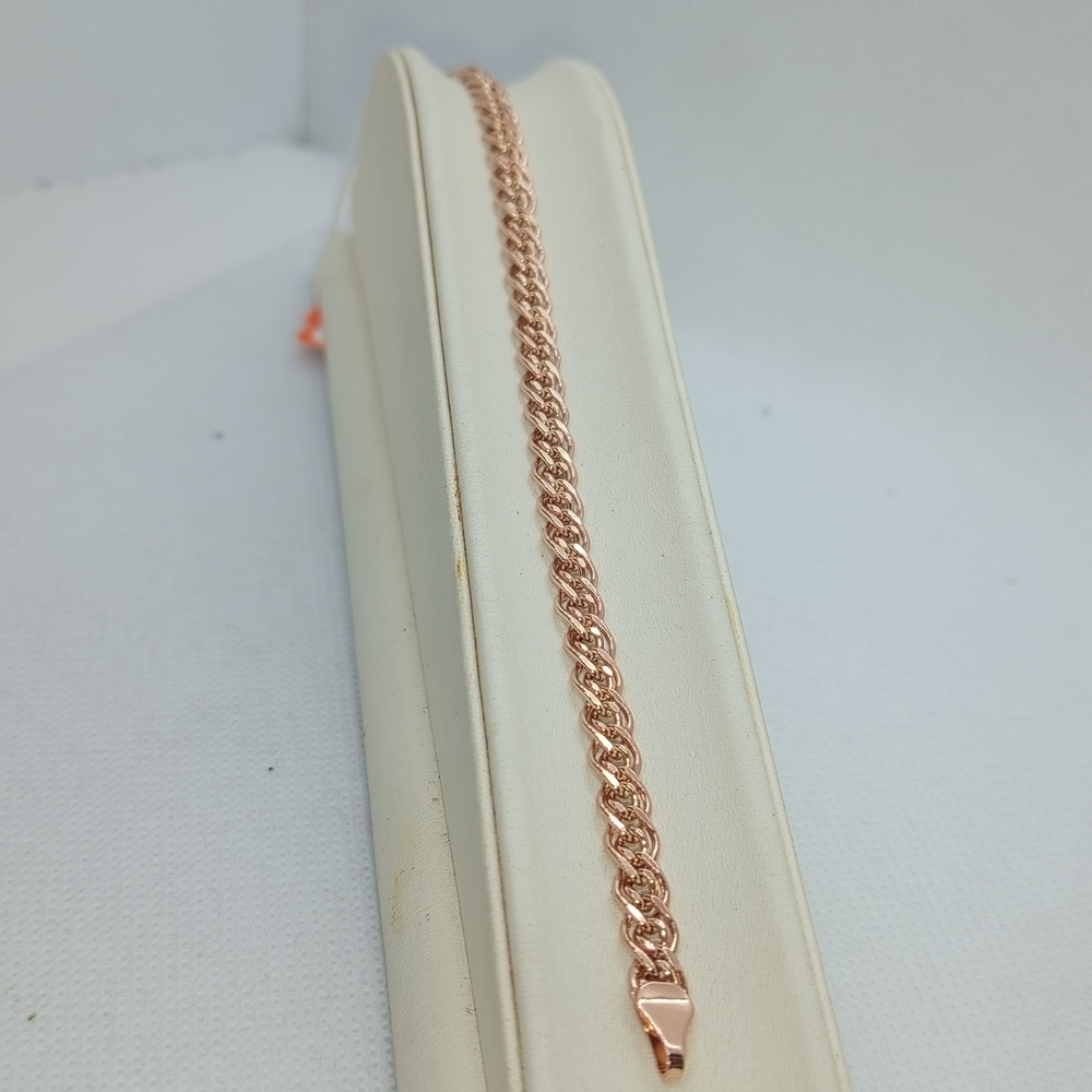 БЛБ585 БРАСЛЕТ ПОЛНОВЕСНЫЙ Бисмарк (Au 585)