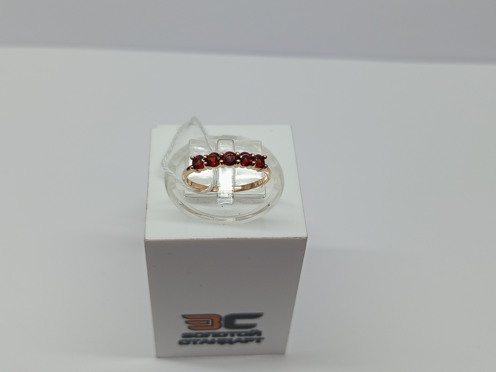 КОЛКМИ585 КОЛЬЦО С КАМНЯМИ (Au 585)