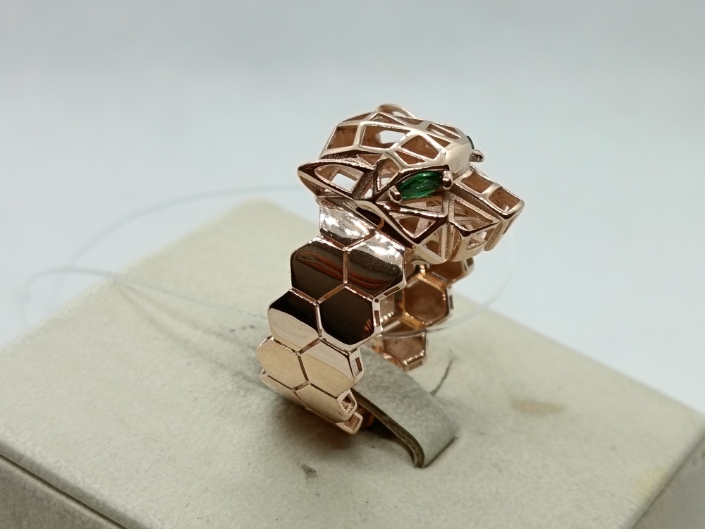 К5101 КОЛЬЦО С КАМНЯМИ (Au 585)