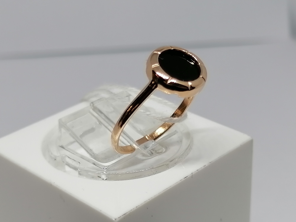 КОЛКМ585 КОЛЬЦО С КАМНЕМ (Au 585)