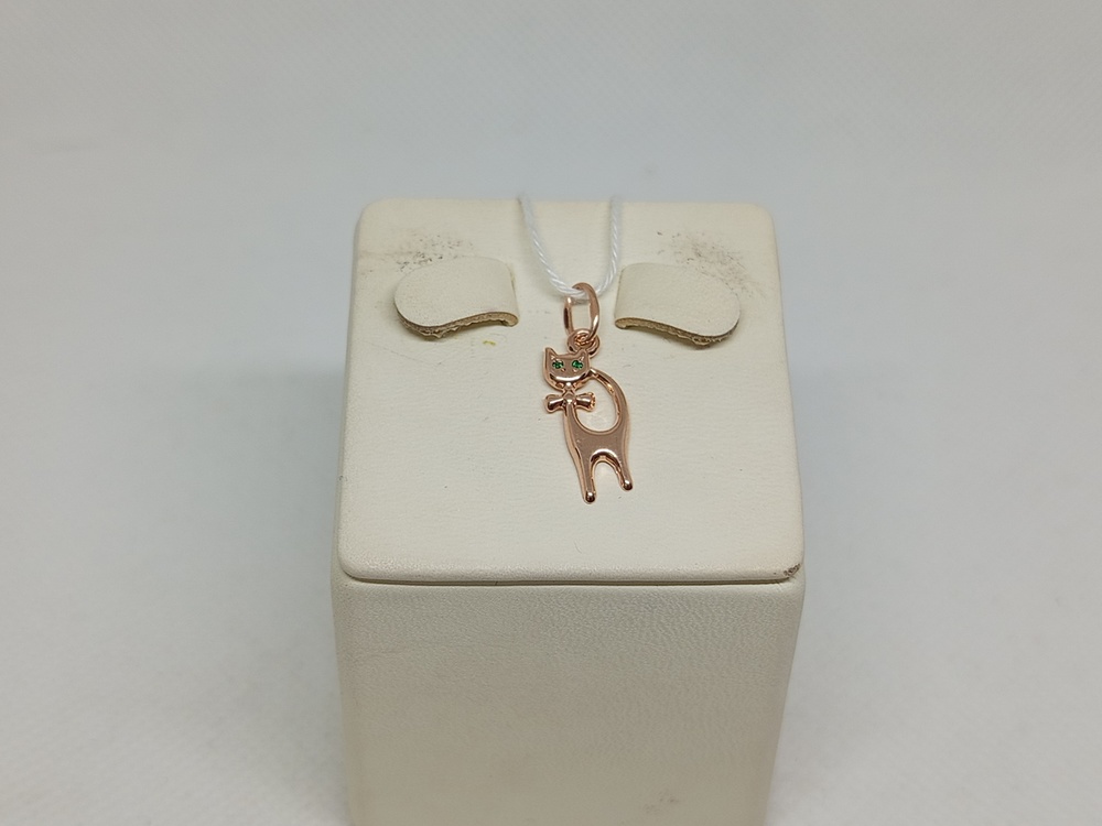 ПОДКМИ585 ПОДВЕСКА С КАМНЯМИ (Au 585)