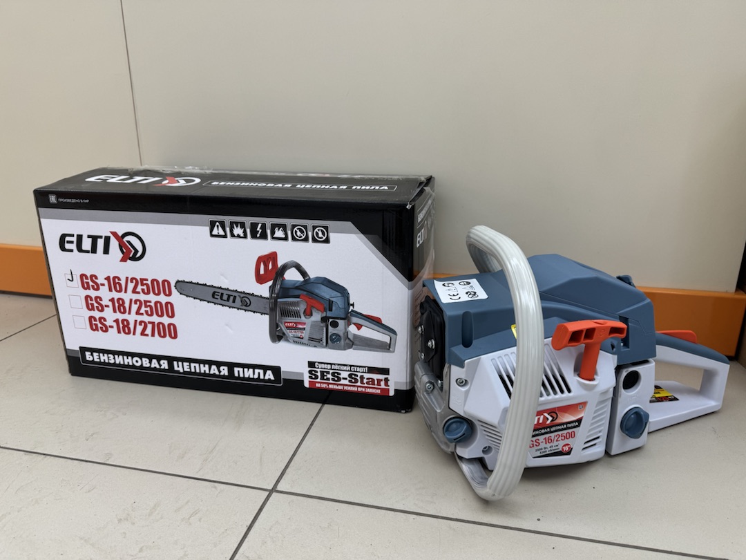 Бензопила ELTI GS-16/2500