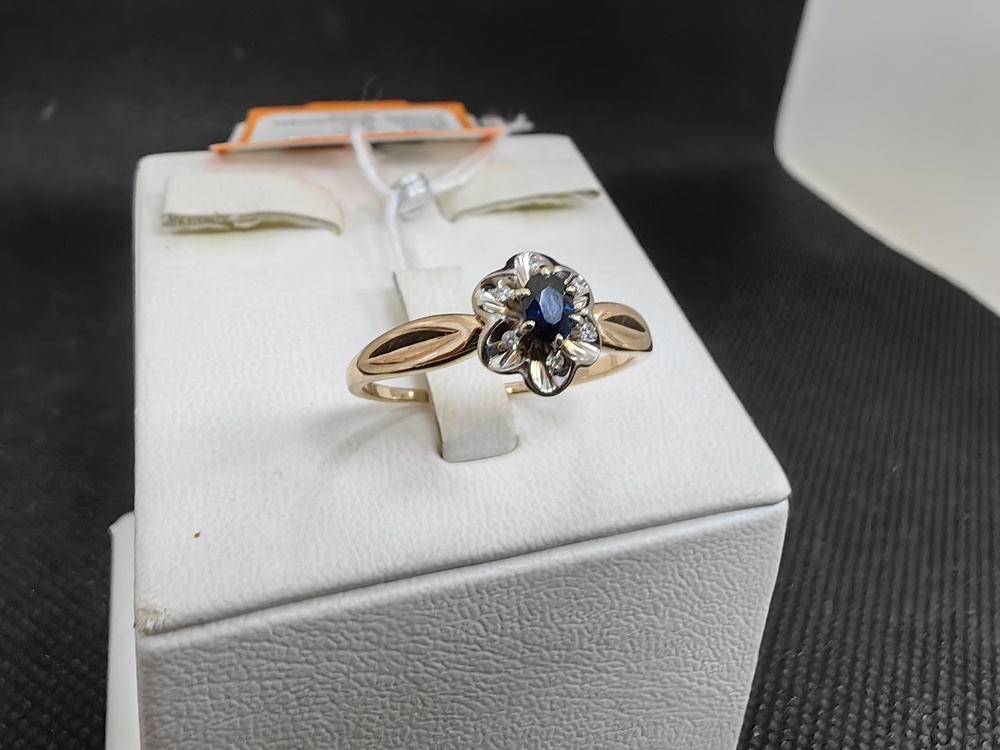 КОЛЬЦО БРИЛЛИАНТ Au 585