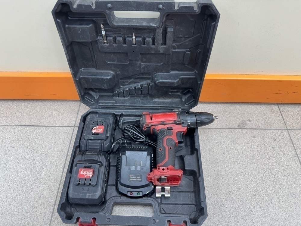 Шуруповерт Elitech DA-18-2LC