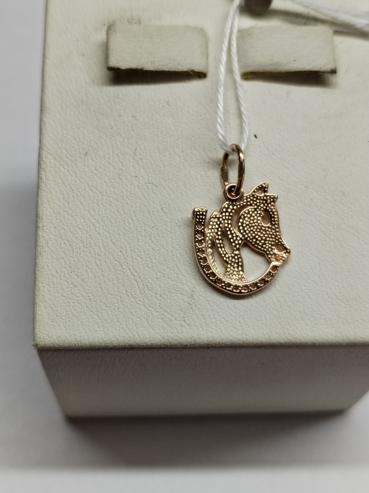 ПОДКМИ585 ПОДВЕСКА С КАМНЯМИ (Au 585)