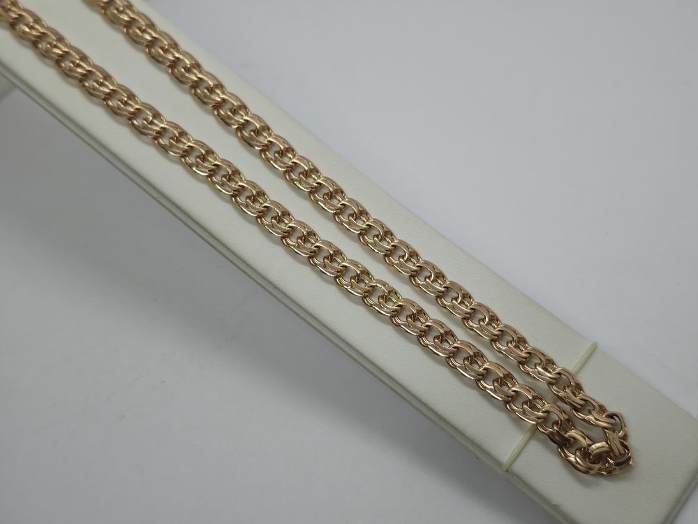 ЦЛБС585 ЦЕПЬ ПОЛНОВЕСНАЯ Бисмарк (Au 585)