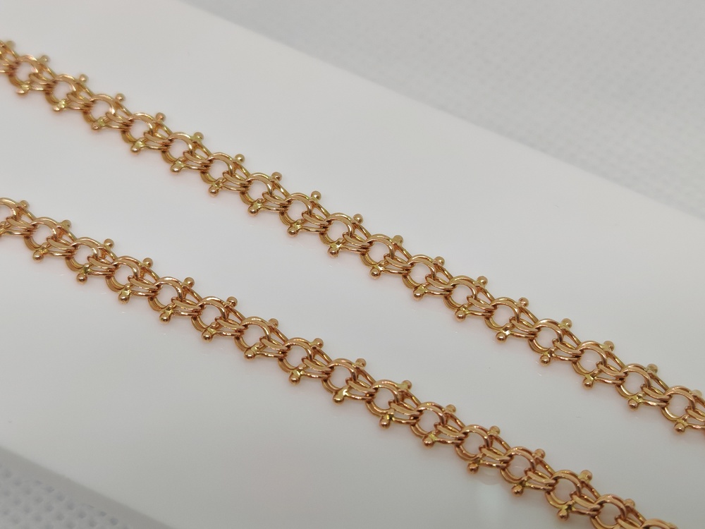 ЦЛФЗ585 ЦЕПЬ ПОЛНОВЕСНАЯ Фантазия (Au 585)