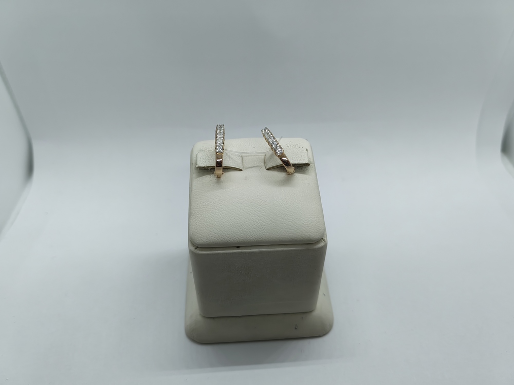 СЕРЬГИ С КАМНЯМИ (Au 585)