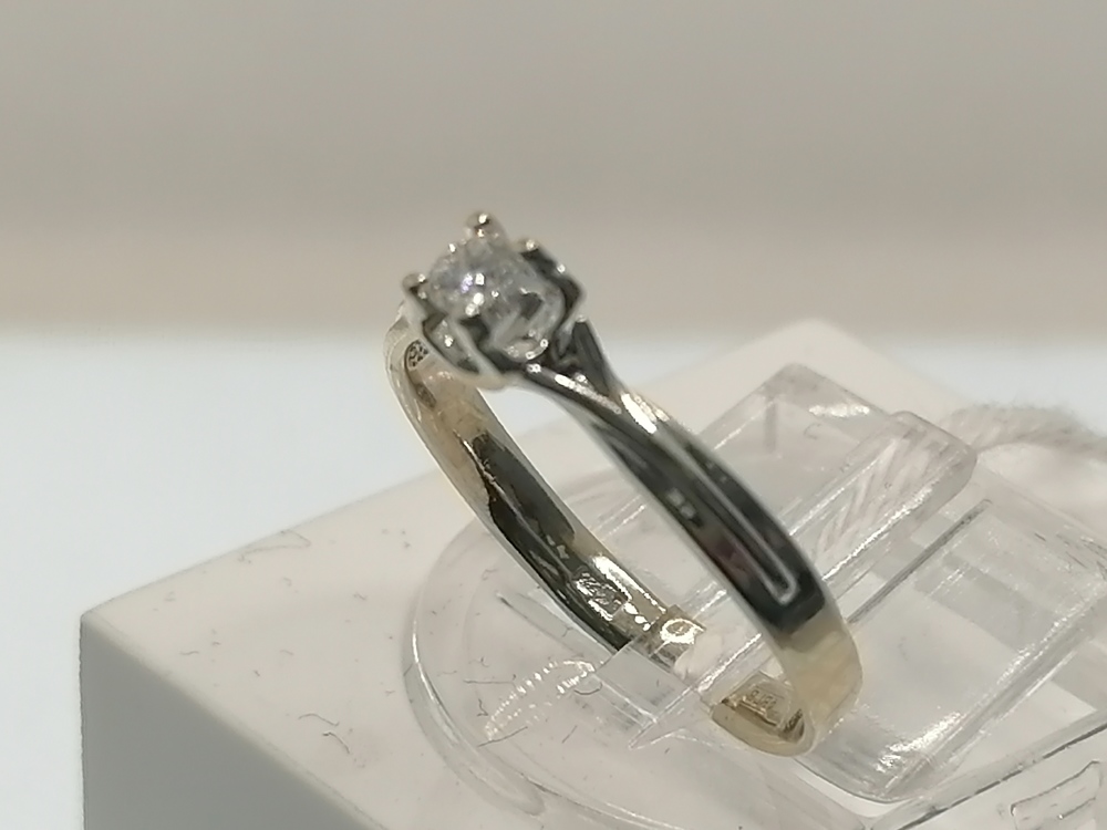 КОЛЬЦО БРИЛЛИАНТ Au 585