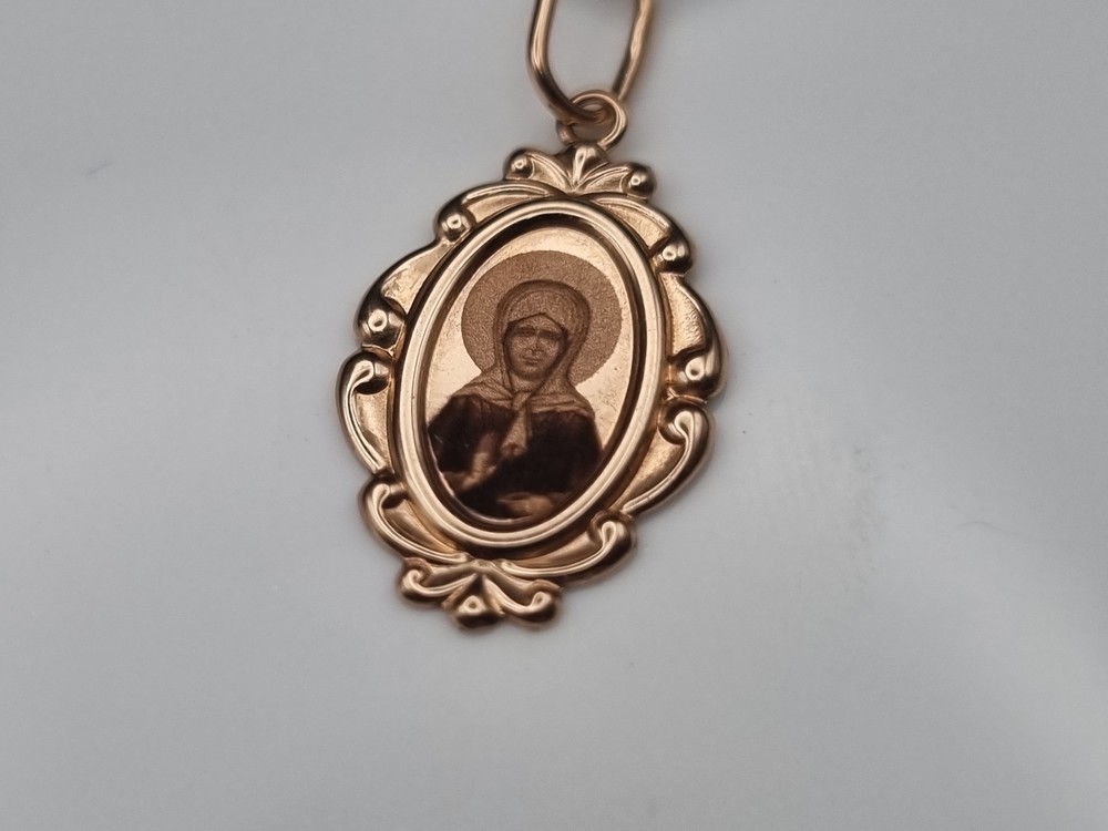 ПОДВЕСКА ИКОНА БЕЗ КАМНЯ (Au 585)