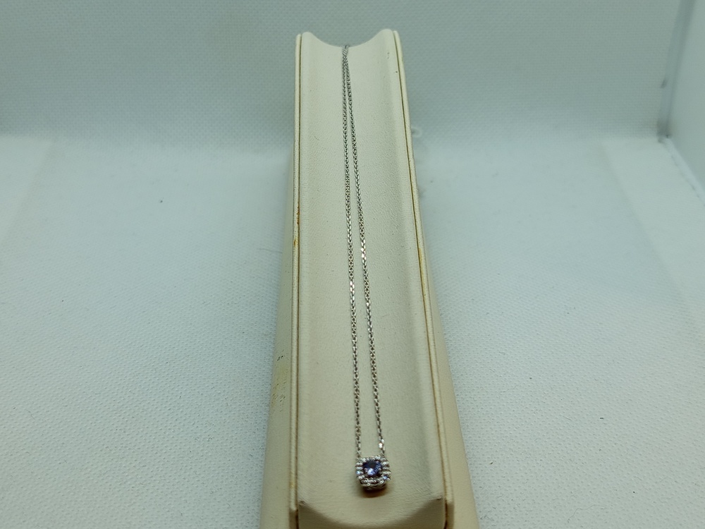 КОЛЬЕ С КАМНЯМИ Au 585